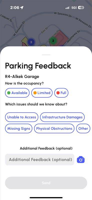 ParkTXST App : Parking : Texas State University